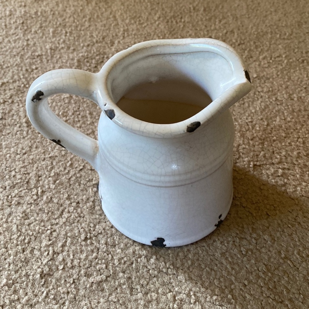 Mini Crackle Pitcher